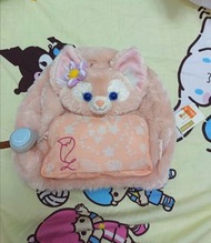 香港迪士尼新品-貝兒簽名雙肩包