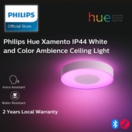 Philips Hue Xamento Smart Ceiling Light White and Color Ambience w voice control | Smart Home Lighting | IP44 Rated