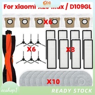 [ecshop1.ph] For  Robot Vacuum X20 Max / D109GL Vacuum Parts Main Roller Side Brush Hepa Filters Mop