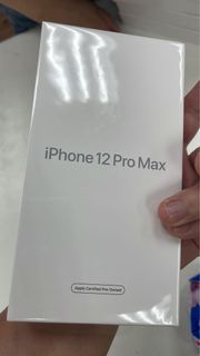 iPhone 12 Pro Max 256gb silver US version (cpo)