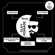HIPSTER CLAY POMADE l 100G