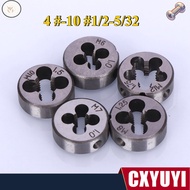 WF Round Die Metric (US/imperial) 4 #-10 #1/2-5/32 Ready Stock【CXYUYI-1】