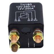 (ITQR) 3X Car Relay 12V 250A Continuous Type High Power Motorcycle Battery Control Switch Terminal A