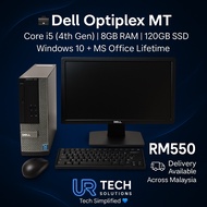Desktop PC Full Set (Core i5 | 8GB RAM | SSD | Windows 10 | Ready to Use)
