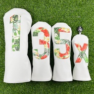 Golf Club Cover Pattern Dyeing Large Number Club Cap Cover No. 1 Wooden Club Cover Small Chicken Leg