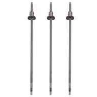 3X CNC Ball Screw SFU1204 450mm Rolled Ballscrew Ballnut Anti-Backlash Without Side End Supports