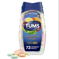 Tums Ultra Strength 1000 72 Berries Tablets Obat Maag Asam Lambung