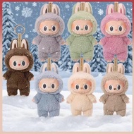 Labubu Plush Blind Box Keychain Pendant Coke Style Bag Doll Toy Third Generation Second Generation F