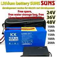 Ride hailing folding electric bike lithium battery 48V36V24V commuting bike battery 48V scooter Emma