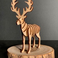 3D立體動物拼圖 馴鹿Reindeer