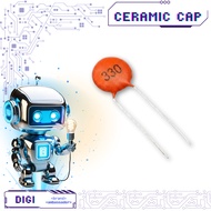 10 pcs Ceramic Capacitor - 33 pF - 330 - Digibot