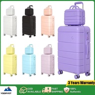 【Beli 1 Percuma 1】14/20/24/28Inch Bagasi Beg Travel Beg Boarding Ringan PC Beg Luggage Carry On Baga