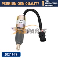 12V 3921978  Fuel ShutOff Solenoid Valve for Cummins 6CT 6CTA Engine