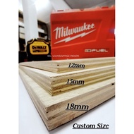 12mm/15mm/18mm Custom Plywood , Plywood Papan/ Papan Lapis/ water proof plywood