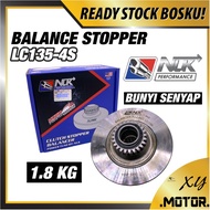 NLK PERFORMANCE RACING CLUTCH STOPPER BALANCER YAMAHA LC135 4S 1.8KG SILENT BALANCER NLK