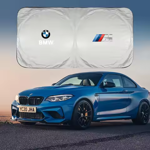 Car Windshield Sunshade Ultraviolet-Proof Sunshading Board Accessories Sticker For BMW X1 X3 X5 E46