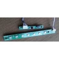 Original TCL 32D8800EDS Button Board Receiver Board Speaker
