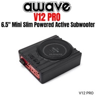 Awave V12 Pro 6.5inch Mini Slim Powered Active Subwoofer