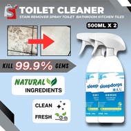 【SHOPLUS】Toilet Cleaner Toilet Floor Cleaner Cleaner Bathroom Stain Remover Pencuci Tandas Paling Be