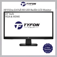 HP 22" Inch Widescreen IPS Full HD LED Backlit LCD Monitor P22va G4 (Refurbished)