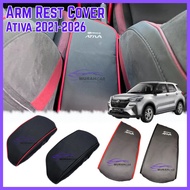 Perodua Ativa Arm Rest Cover Aksesori Ativa Kereta Car Baru Interior Arm Rest Cover