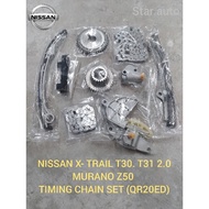 NISSAN X- TRAIL T30 T31 2.0 MURANO Z50 TIMING CHAIN SET (QR20ED)