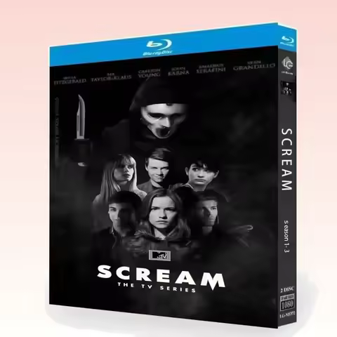 Scream movie season 1-3: BD 3-Disc All Region Box Set English Audio Blu-ray