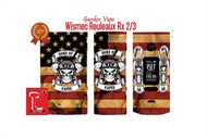 Garskin Vape / Vapor Wismec Reuleaux Rx 2/3 - Song of (free custom)