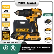 DEWALT DCD7771D2 20V 13mm Cordless Brushless Drill Driver With 2pcs Batteries & 1pc Charger DCD7771 