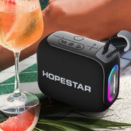 HOPESTAR H66 Portable Bluetooth Speaker – 10W Bass Boost, IPX7 Waterproof, RGB Lights, Bluetooth 5.3