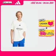 adidas Phong cách sống Áo thun graphic ALL SZN Nam trắng JJ3660