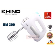 KHIND MISTRAL HM300 MHM202 HAND MIXER BAKING/ HM-300 PEMUKUL TELUR BAKING KEK BEATER DOUGH HOOK ACCE