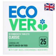 ECOVER classic Dishwasher 25 Tablets - lemon lime