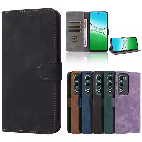 For OPPO A5 5G OPPO A5 4G Global Flip Protective Business Leather Magnetic Phone Case for OPPO A5M P