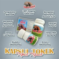 Gecko Capsules 100% Original Gecko Meat. Mbah Minah's Gecko Capsules