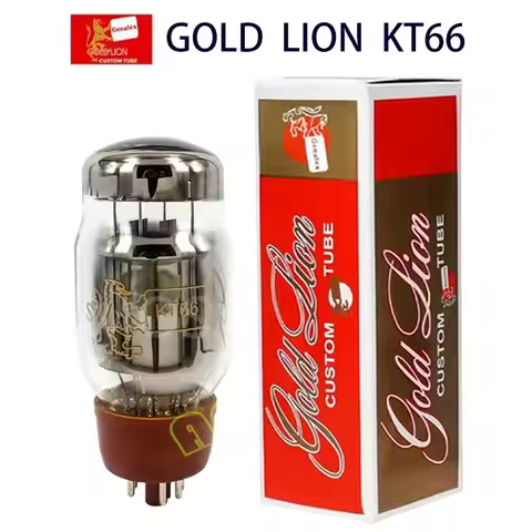 GOLD LION KT66 Vacuum Tube HIFI Audio Valve Replace EL34 5881 6L6 Electronic Tube Amplifier Amp Kit