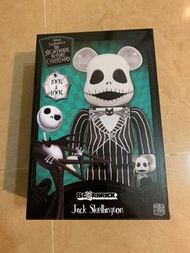 Disney Jack Skellington bearbrick be@rbrick 400% & 100%