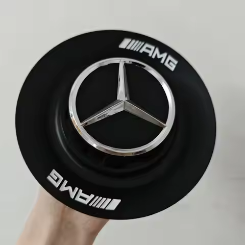 4PCS Aluminum Car Wheel Center Hub Caps for Mercedes-Benz A45S C63S E63S AMG GT GTS C190 Auto Stylin