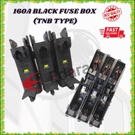 JY/HKW 3P 160A BLACK FUSE BOX COME WITH FUSE COMPLETE SETS (TNB TYPE)