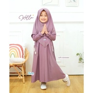 GTAUS KALLA SET GAMIS ANAK ORIGINAL BY ZABANNIA KAMILA KIDS SETELAN