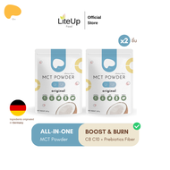 Ovi Boost & Burn MCT +Prebiotics Fiber คุมหิวทานกับ เวย์โปรตีน กาแฟ คีโต ไม่มีน้ำตาล C8 C10 pure