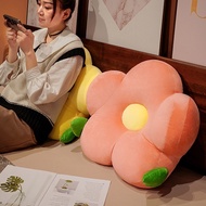 [Shimei] Cute Sofa Pillow Back Cushion Flower Lumbar Pillow Office Classroom Sedentary Lumbar Cushio