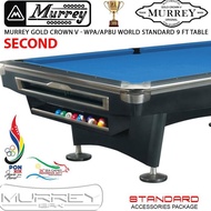 (SECOND) Murrey Gold Crown V STD 9 ft Pool Table - Meja Billiard Biliar 9 feet
