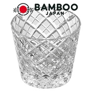 Kagami Crystal (Kagami) Sobachoko Clear Edo Kiriko Yarai Juumon T709-1564