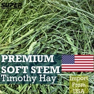 [TERMURAH] PREMIUM SOFT TIMOTHY HAY Imported Timothy Alfalfa Lucerne Hay Rabbit Guinea Pig Chinchill