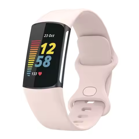 Silicone Strap For Fitbit Charge 6 band Accessories official soft Replacement wristband Sport Bracel