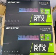 Gigabyte RTX 3080Ti Vision OC 淨盒