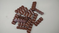 (結業清貨) 全新 Lego parts 散件 零件 moc 殺肉 樂高 palisade brick 1 x 4 1x4 30137 technic system 屋 裝飾 厚磚 基本磚 啡色