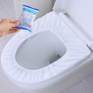ST/👒Travel Disposable Toilet Seat Toilet Mat Household Seat Cover Closestool Cushion Toilet Seat Cover Hotel Toilet Cush