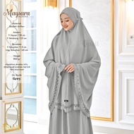 MAYSARA MUKENA Scarlett Airflow Adem Polos by Quail Hijab